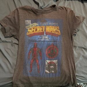 Marvel Charcoal Gray T-Shirt